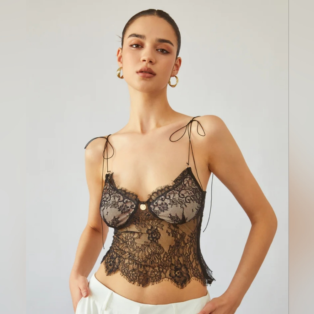 Lace tank top gorgeous